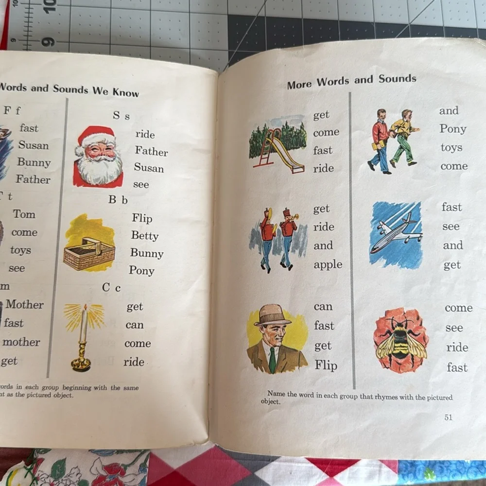 Vintage “My Little Red Story Book” – Ginn Basic Readers Primer - Picture 11 of 12